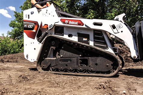 bobcat mt100 tracks|bobcat mt100 trencher attachment.